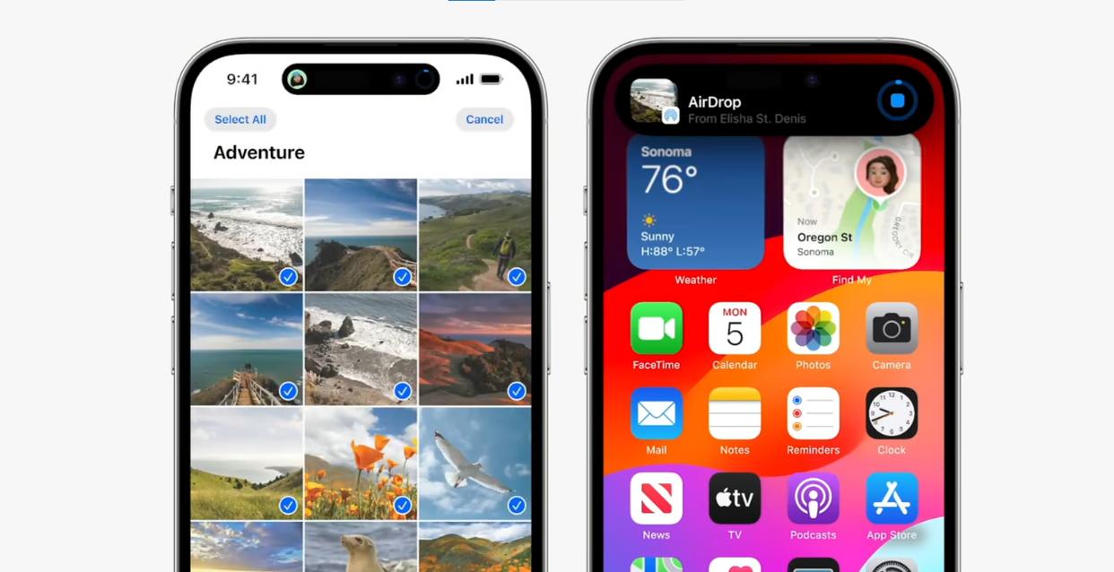 iOS17新功能更新_ios老是跳出输密码_iOS17电话短信界面改进