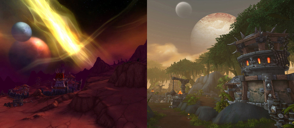 魔兽世界6.0新地图_魔兽世界画面风格分析_魔兽世界场景营造技巧