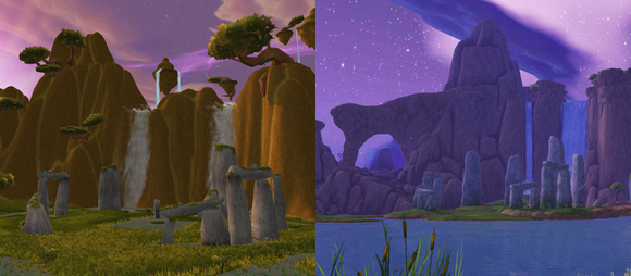 魔兽世界画面风格分析_魔兽世界6.0新地图_魔兽世界场景营造技巧