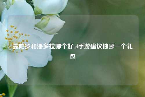 曼陀罗和潘多拉哪个好,cf手游建议抽哪一个礼包