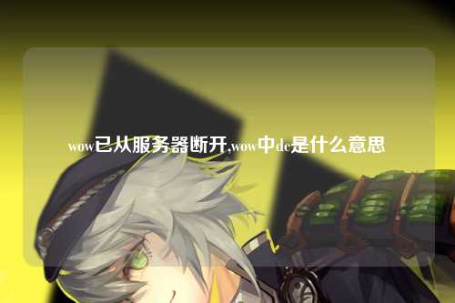 wow已从服务器断开,wow中dc是什么意思