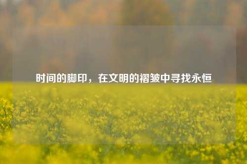 时间的脚印，在文明的褶皱中寻找永恒