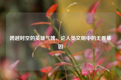 跨越时空的英雄气魄，论人类文明中的无畏基因