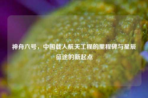 神舟六号，中国载人航天工程的里程碑与星辰征途的新起点