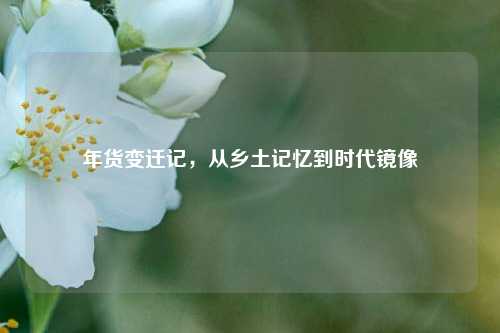 年货变迁记，从乡土记忆到时代镜像