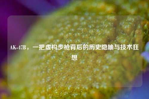 AK-47B，一把虚构步枪背后的历史隐喻与技术狂想
