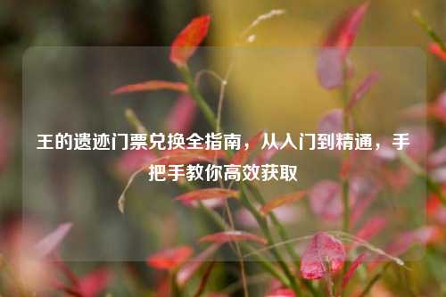 王的遗迹门票兑换全指南，从入门到精通，手把手教你高效获取